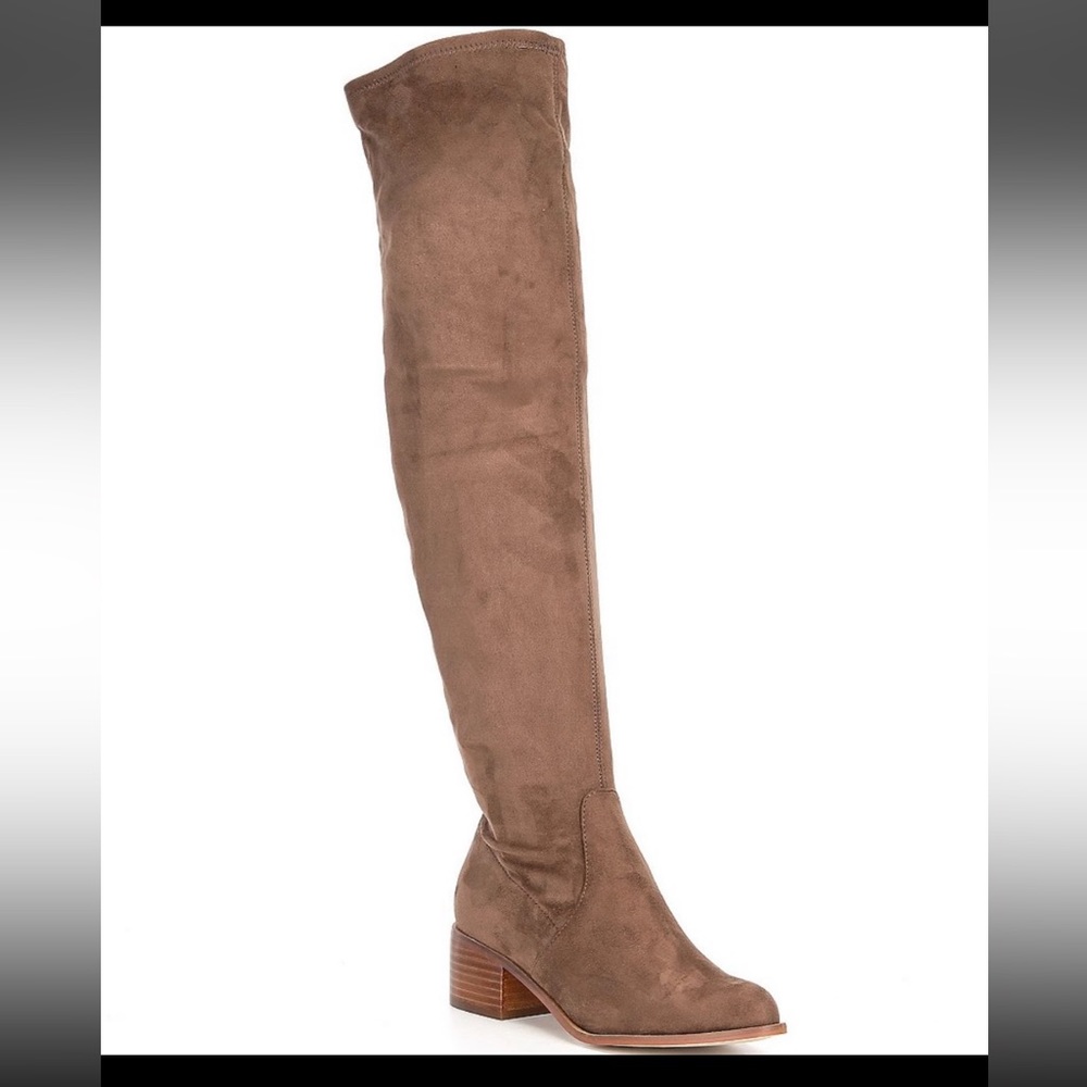 Steve Madden Sadie Over-The-Knee Block Heel Boots